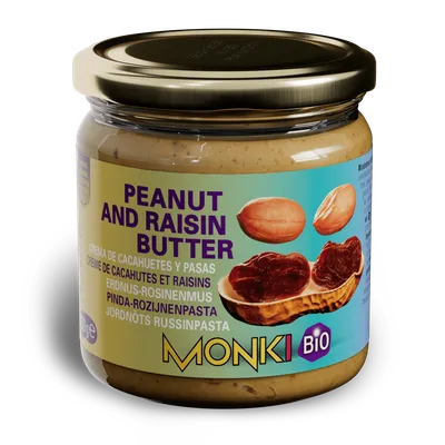 Peanut raisin butter 